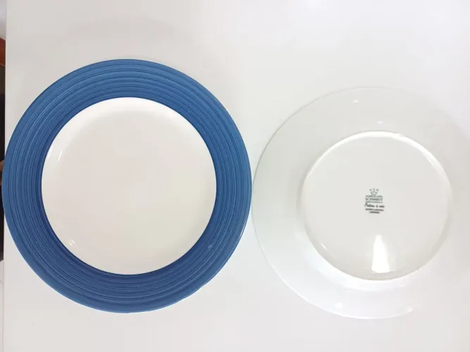 Prato Schmidt 27 cm azul