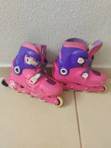 Patins Oxelo Inline Play 3 (Infantil 6 a 10 anos)