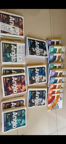 Apostilas Anglo 1° ano ensino médio ed. Somos