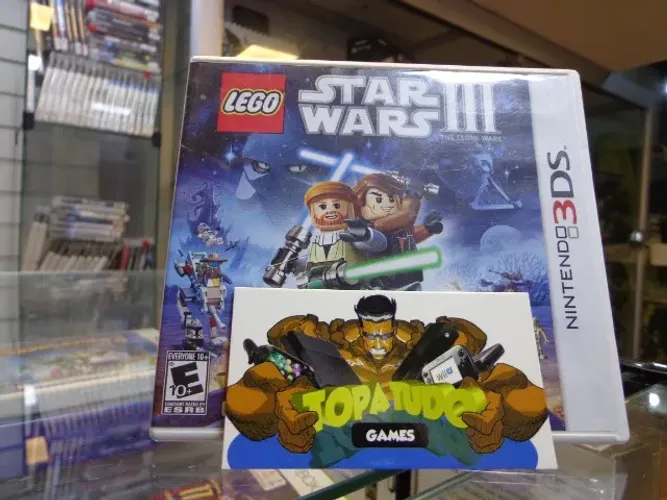 Jogo Lego Star Wars 3 3Ds Conservado