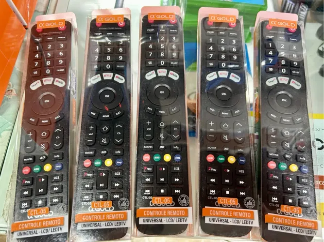 Controle Remoto Universal para TV LCD/LED - A GOLD