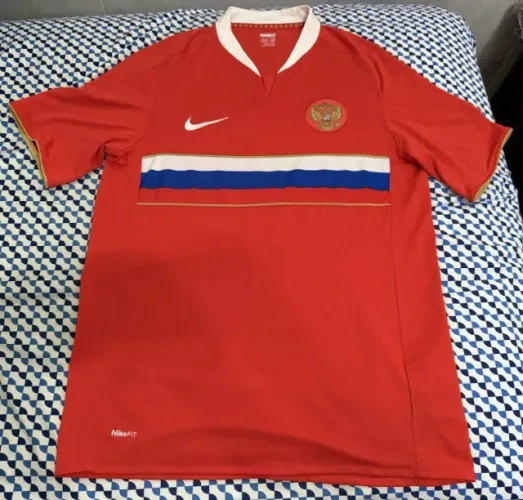 Camisa Nike seleção da Russia away 2008