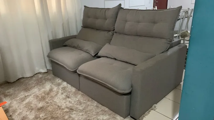 Sofá Retrátil 3 lugares