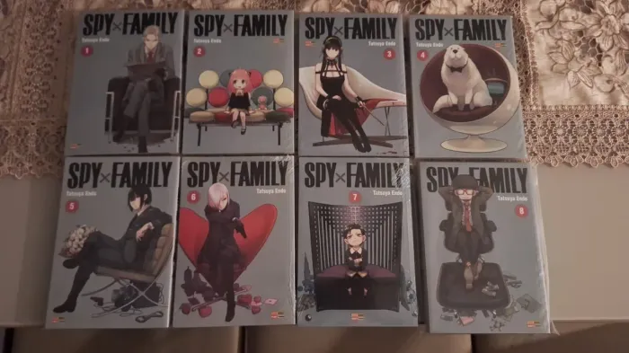 Spy x Family Vol 1 ao 8