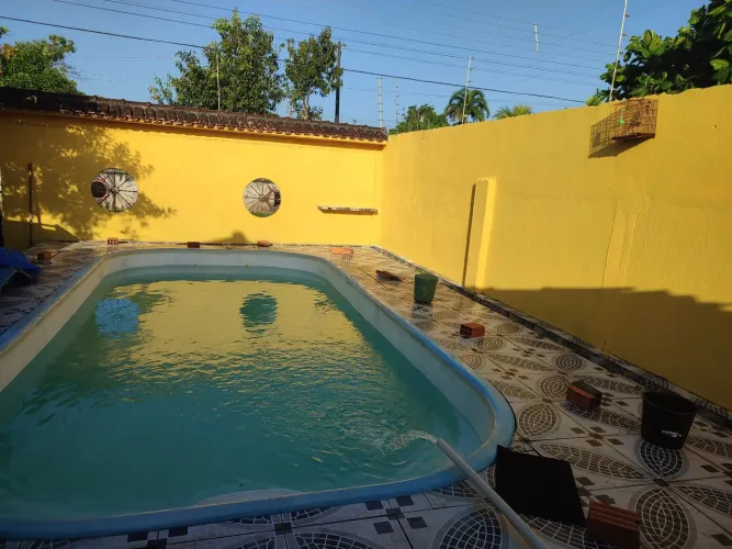 Mosqueiro Chapéu Virado Casa com piscina e quintal