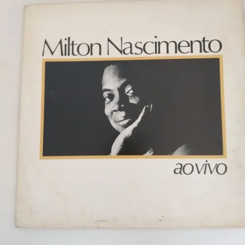 Disco Vinil Milton Nascimento - Ao Vivo