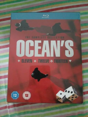 Box Blu-Ray Lacrado Trilogia Onde Homens e um Segredo