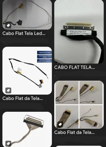 Cabo Flat Tela Notebook