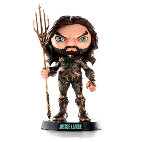 Aquaman Justice Leagua Minico boneco figura iron studios liga da justiça