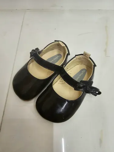 Sapato Infantil Preto Brilhante Tip Toey Joey