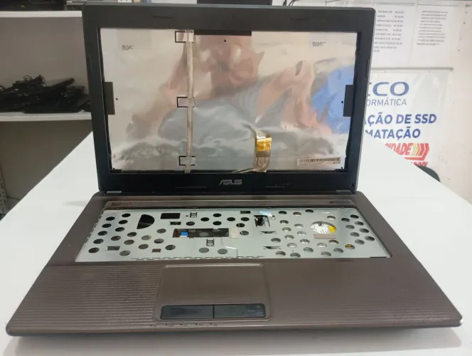 NOTEBOOK ASUS X44C  CARCAÇA COMPLETA LEIA TODO ANÚNCIO 
