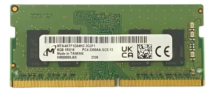 Memória RAM 16GB Micron DDR4 3200mhz SODIMM (2x8GB)