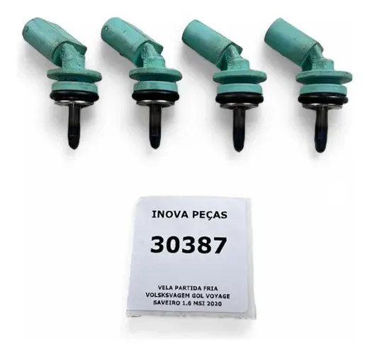  Unidade Vela Partida Fria Vw Gol Voyage Saveiro 1.6 2020 Cinza