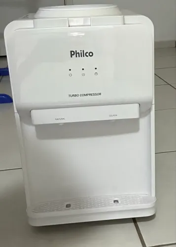bebedouro philco 20 litros, água gelada e natural