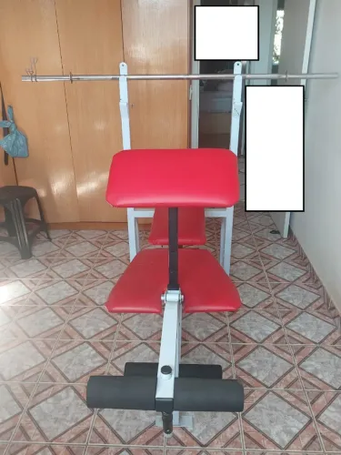 Banco De Supino Aparelho de Musculação Academia Em Casa Ginástica Wct Fitness