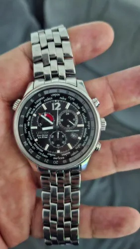 Vendo Relógio citizen Eco drive Solar cronógrafo funcionando perfeitamente 