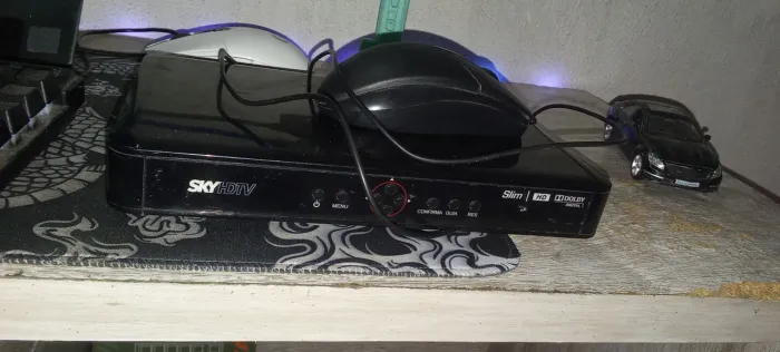Receptor skyhdtv + mouse de brinde (descrição)