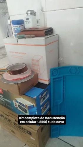 Vendo kit de manutenção de celular completo