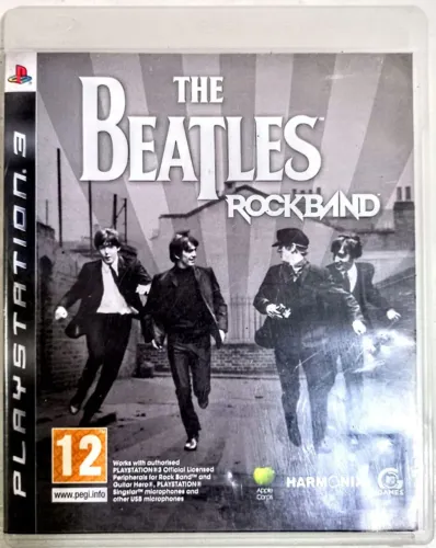 Jogo de videogame The Beatles Rock Band para Sony Playstation 3 (PS3) original