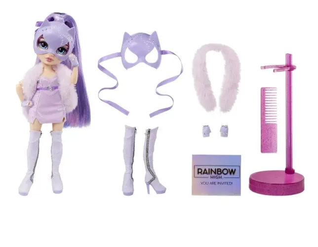 Rainbow high Violet Costume ball