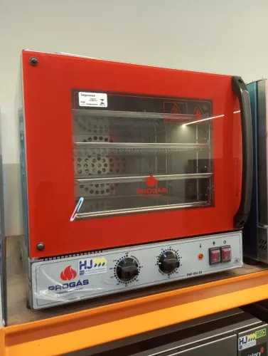 NZ. Forno elétrico convector analógico 4 assadeiras PROGÁS