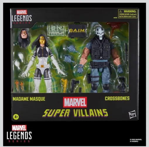 MADAME MASQUE AND CROSSBONES - MARVEL LEGENDS