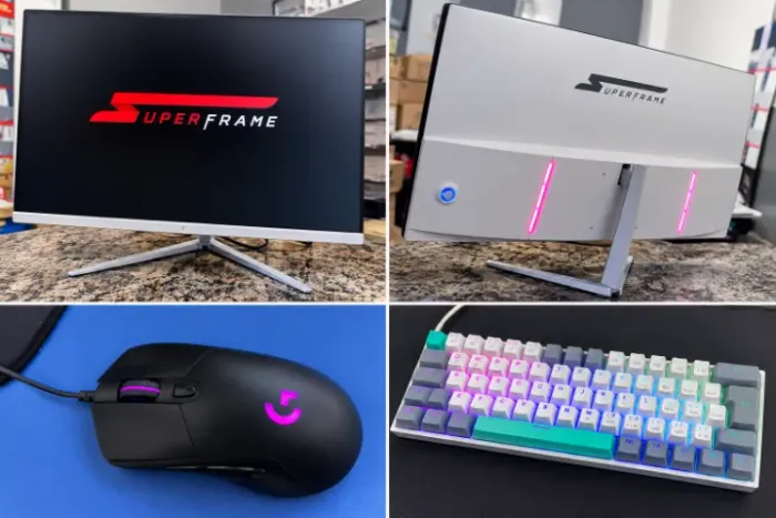 Kit gamer - Monitor 260Hz / Teclado gamer / Mouse gamer