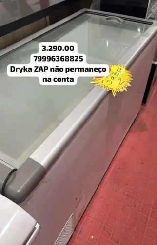 Freezer 500L expositor