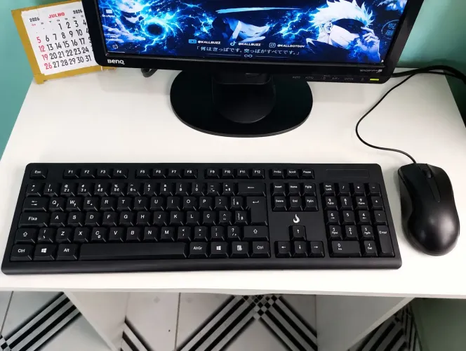 Kit teclado e mouse