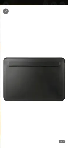 Capa Protetora Magnética Gshield Rove 13" Couro Sintético Preta