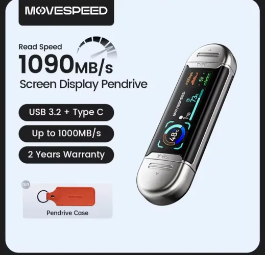 Pendrive Move Speed 4k 120fps Top de linha