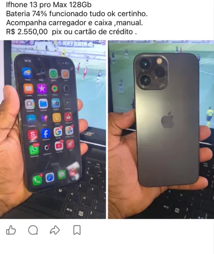 Ifhone 13 pro Max 128gb