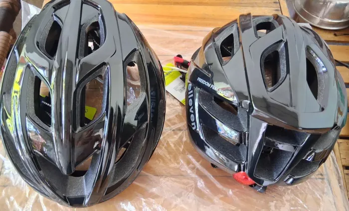 Capacete de ciclismo novo com led