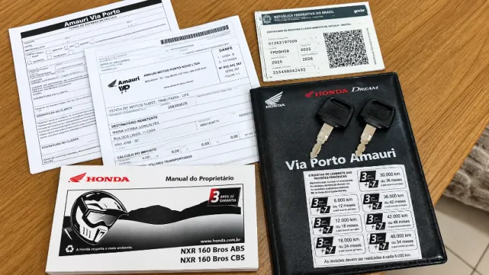 OPORTUNIDADE! Honda Bros 160 Flex 25/26
