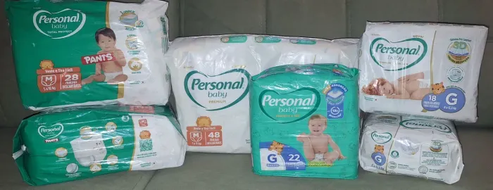 Kit Fraldas Personal baby