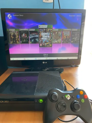 Xbox 360 com hd de 56 jogos