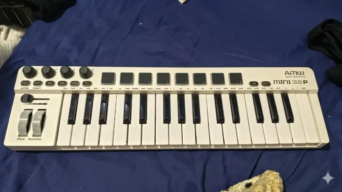 Teclado controlador amw mini 32p com pad