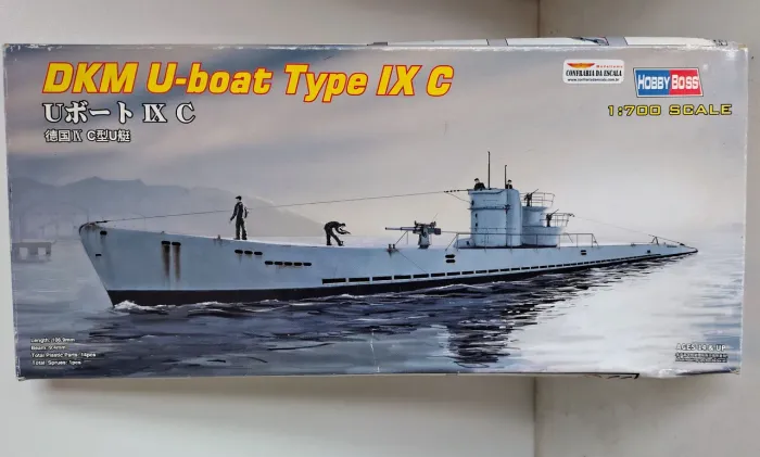 Kit para montar HobbyBoss 1:700 DKM U-bolt Type IX C