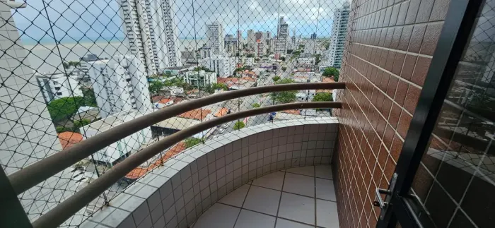 Excelente apartamento com vista para o mar em Candeias - Jaboatão dos Guararapes - PE