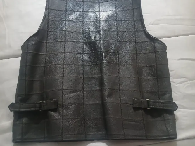 Colete de Couro feminino