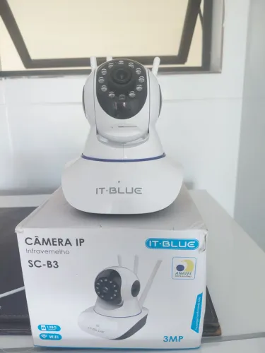 CÂMERA IP WI-FI IT-BLUE SC-B3 3MP ? NOVA NA CAIXA ?