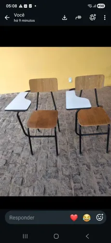 Vendo cadeira Universitária por $60,00
