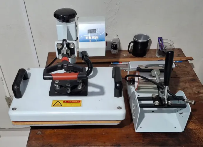 Vendo Prensa Térmica 8x1 Nagano 