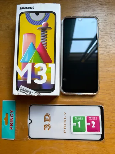 Samsung Galaxy M31 - Olhar Descrição