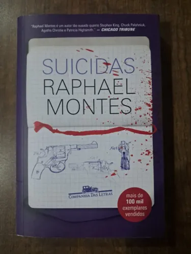 Livro "Suicidas", de Raphael Montes