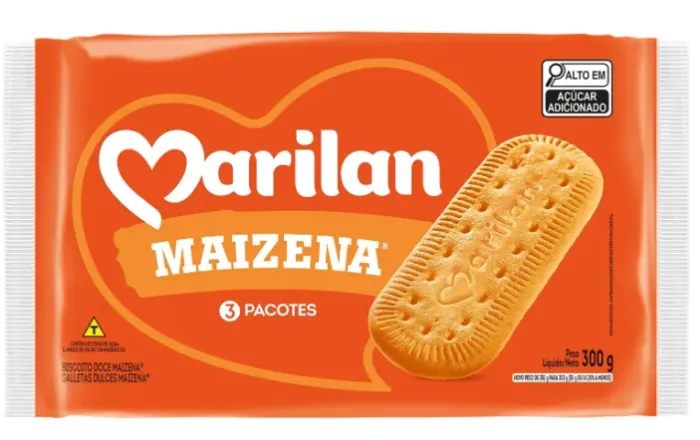 Kit de Biscoitos Marilan - Maizena e Coco - 6 unidades