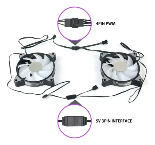 4 Fans Aigo Ar12 Pro PWM