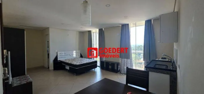 Apartamento Studio Condomínio First com 1 dormitório para alugar, 38 m² por R$ 2.565/mês -