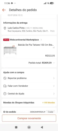 Gabinete 1.50 + pia