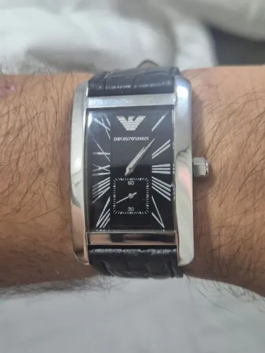 Relógio EMPORIO ARMANI TANK À QUARTZ ? ÓTIMO ESTADO